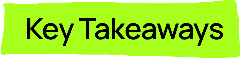 Key Takeaways